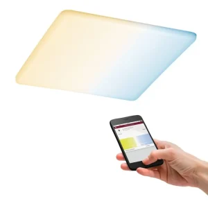 Smart Home Zigbee LED vestavné svítidlo Veluna VariFit měnitelná bílá 215mm x 215mm IP44 17W - PAULMANN Akční Nabídka