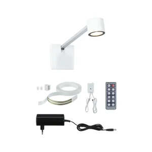 LED svítidlo nad obrazy Adelia 2700K 230/24V 4,5W stmívatelné hliník kartáčovaný - PAULMANN Akční Nabídka