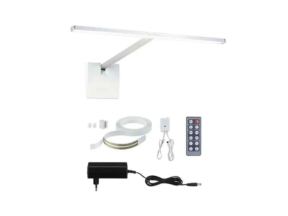 LED svítidlo nad obrazy Xana 2700K 230/24V 5,5W stmívatelné hliník kartáčovaný - PAULMANN Pouze Dnes