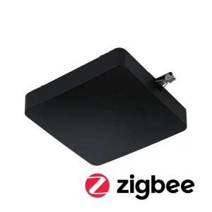 Poslední Šance URail napájení Smart Home Zigbee Mitte 227x196mm max. 300W černá mat - PAULMANN