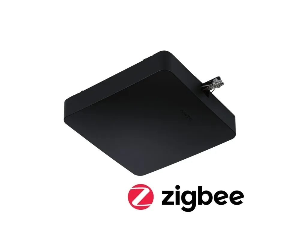 Poslední Šance URail napájení Smart Home Zigbee Mitte 227x196mm max. 300W černá mat - PAULMANN