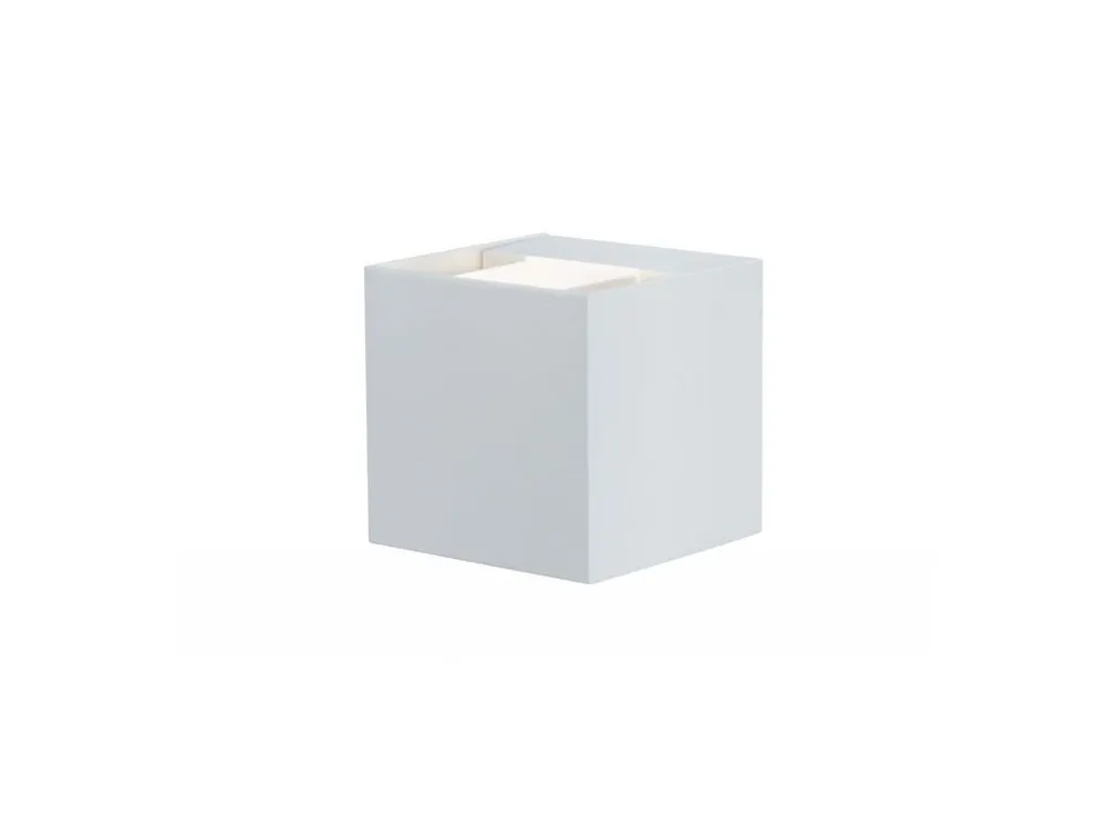 Značkový Nástěnné svítidlo LED Cybo hranaté 2x3W bílá 80x80mm - PAULMANN