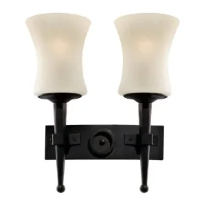 Nástěnné retro svítidlo Searchlight CARTWHEEL 0812-2BK Koupit Online