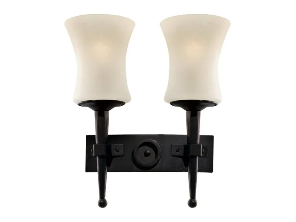 Nástěnné retro svítidlo Searchlight CARTWHEEL 0812-2BK Koupit Online