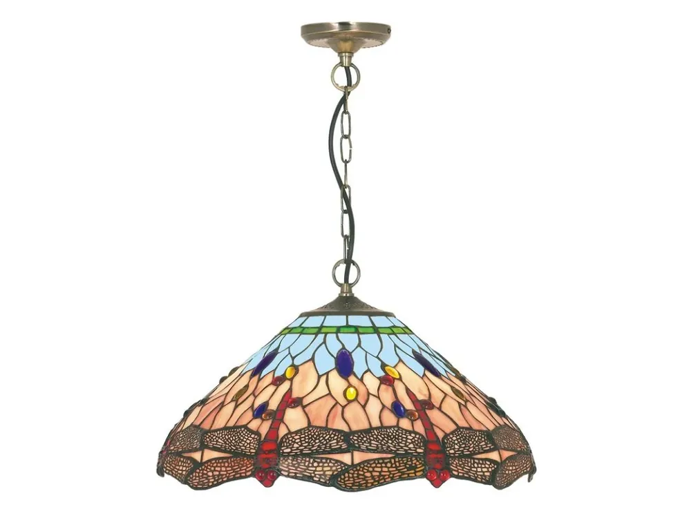 Časově Omezené Závěsné retro svítidlo Searchlight DRAGONFLY 1283-16