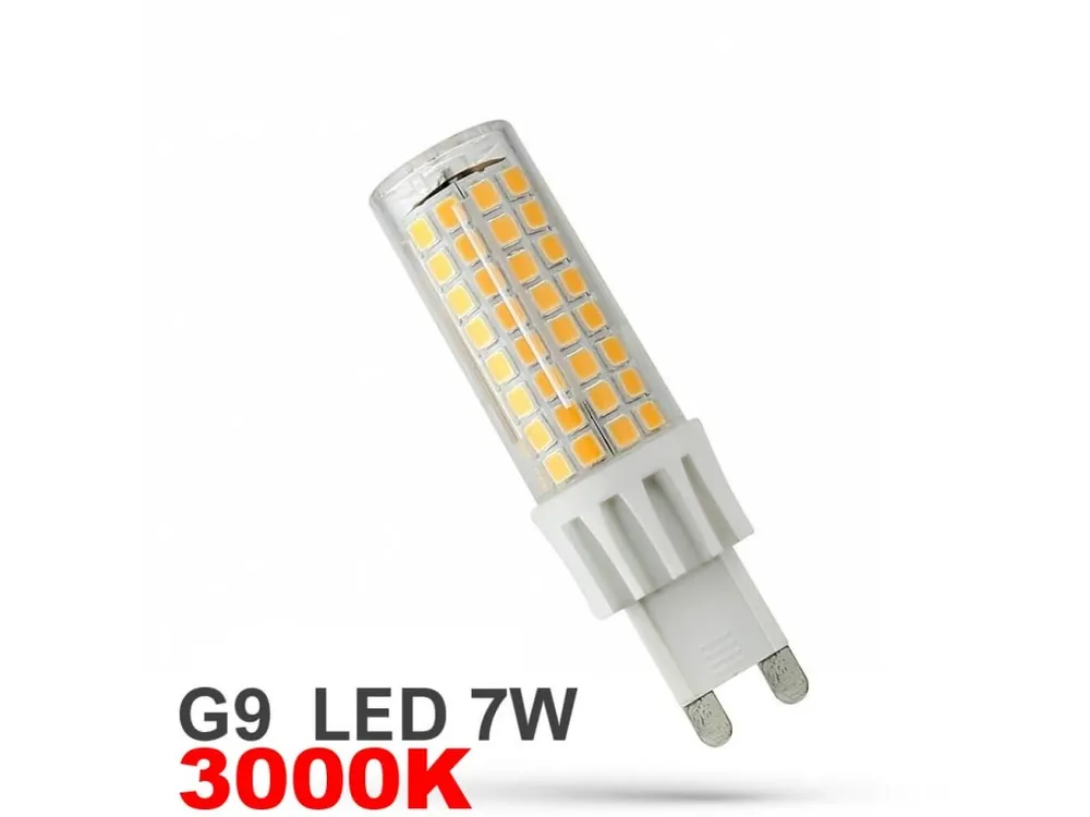 Zlevněný Žárovka G9 LED 7W - teplá barva světla