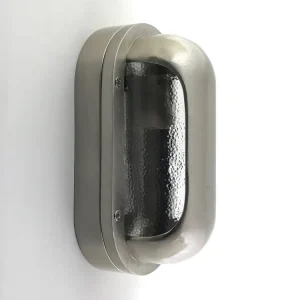 Nástěnná mosazná lampa BULKHEAD 240/matný nikl Výhodná Nabídka