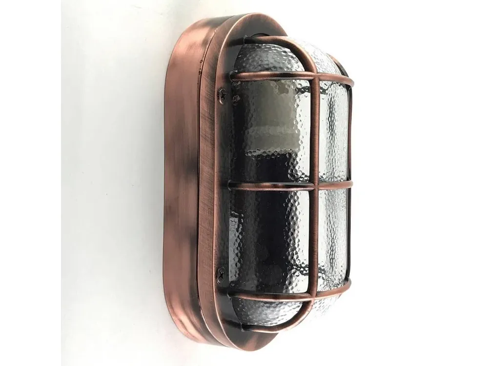 Přímo Od Výrobce Industriální světlo BULKHEAD 44C/měděná patina