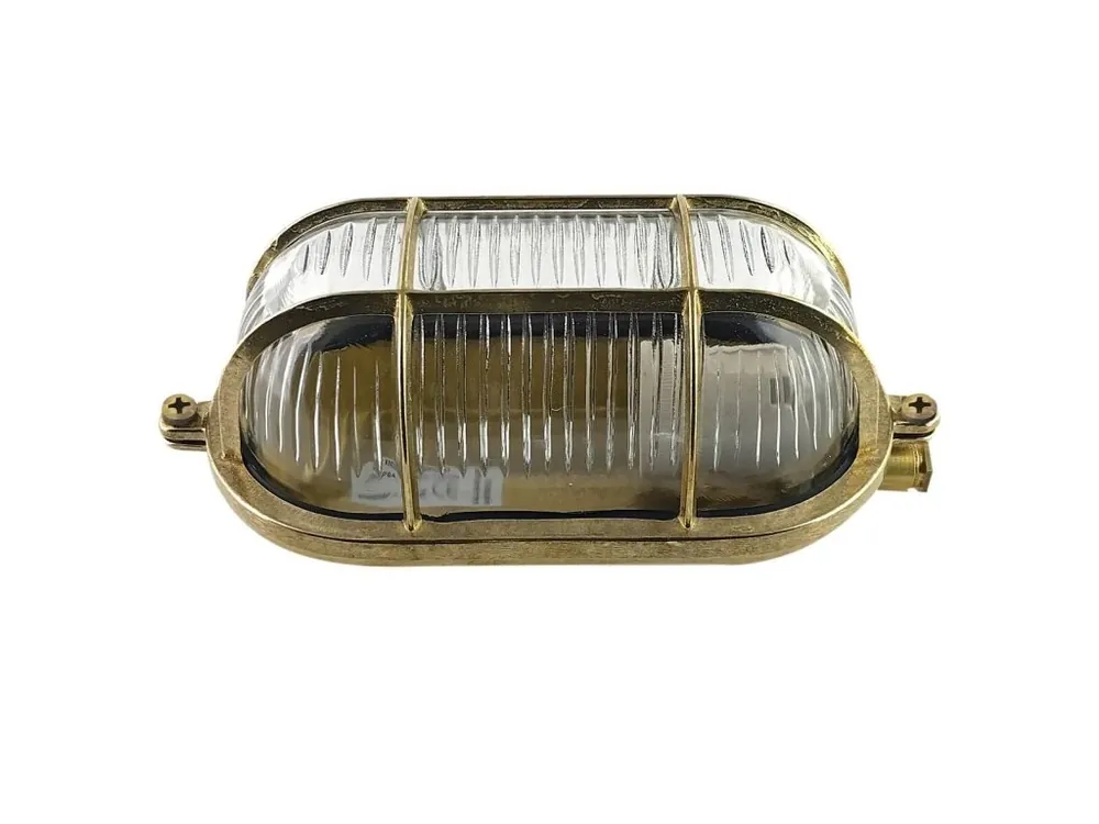 Mosazné svítidlo s IP64 FACTORY Bulkhead 47/1x E27/22 cm Super Cena