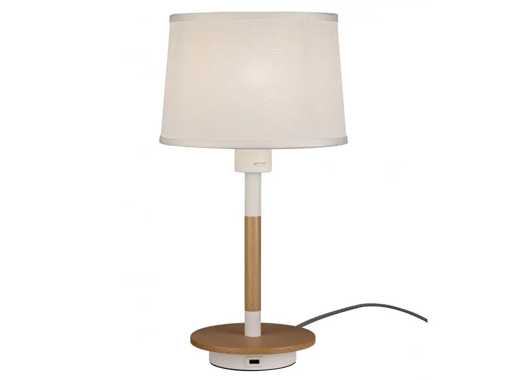 Ihned K Objednání Stolní lampa s USB Mantra NORDICA 5464