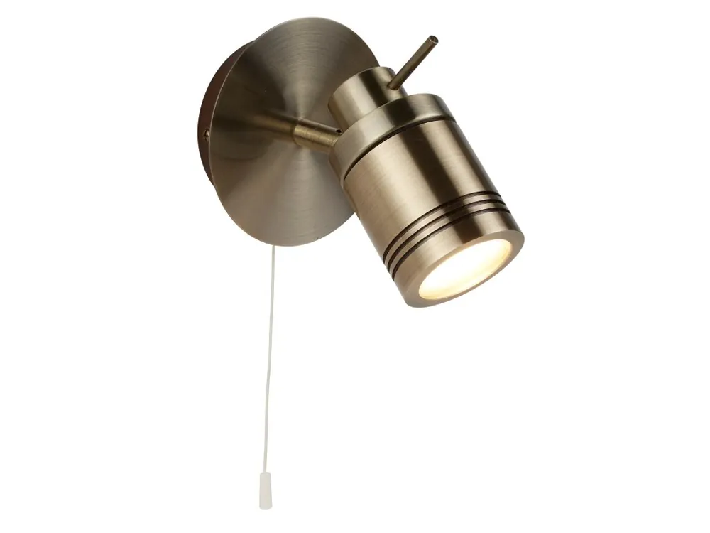Víkendová Akce Searchlight SAMSON 6601AB nástěnné LED svítidlo
